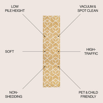 Tumbling Blocks Modern Geometric Area Rug 2